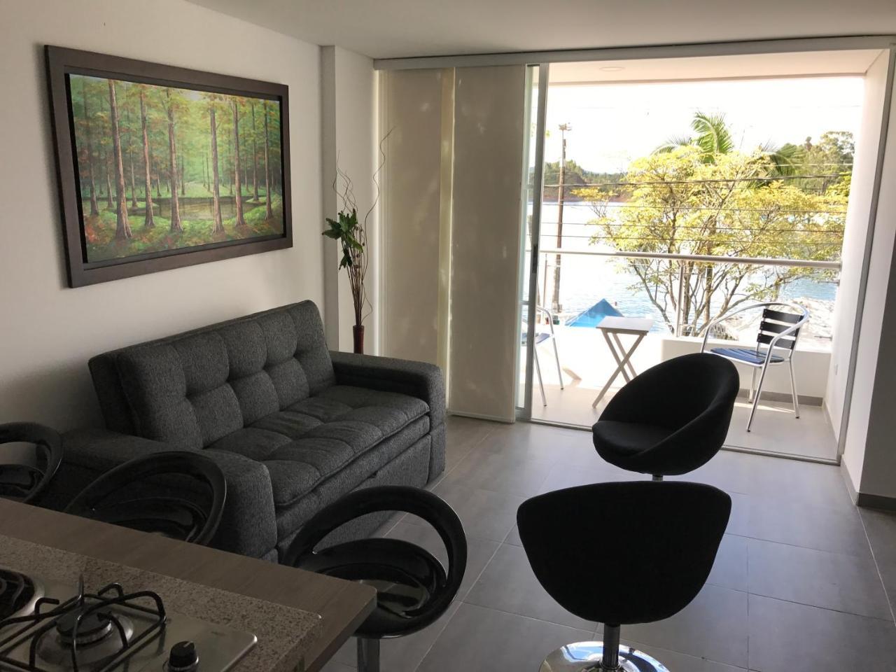 Guatapé Aptos Vista Al Embalse, Frente Al Lago, Restaurantes, Bares חדר תמונה